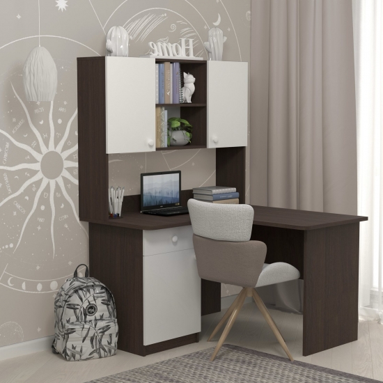 Стіл кутовий Лайт Венге Магія Фото №2