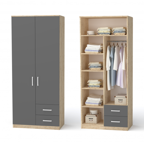 Шафа з двома шухлядами 