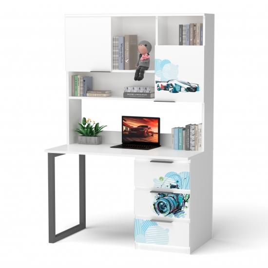 Стіл Dream з надбудовою Сірий 2