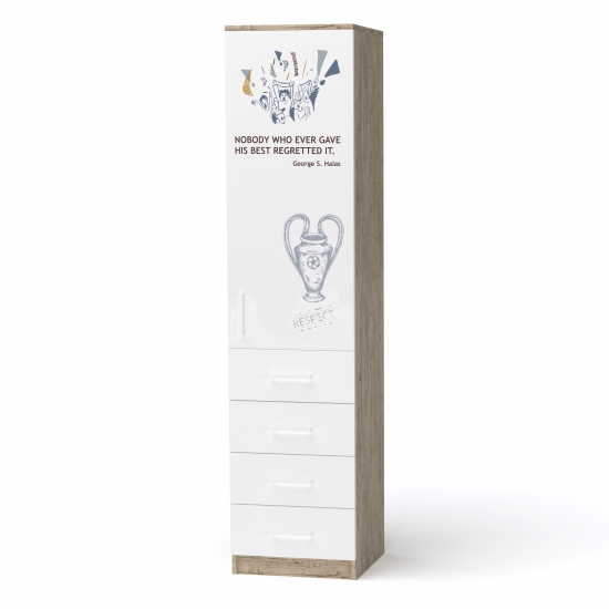 Пенал із 4 шухлядами 