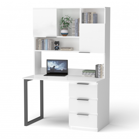 Стіл Auto Ауді з надбудовою Білий 2 Фото №3