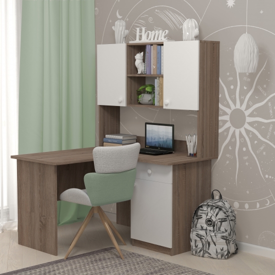 Стіл кутовий Лайт Дуб Сонома