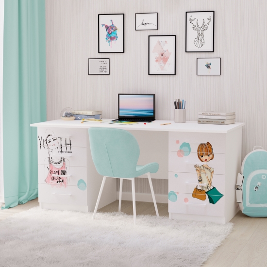 Стіл з двома тумбами 