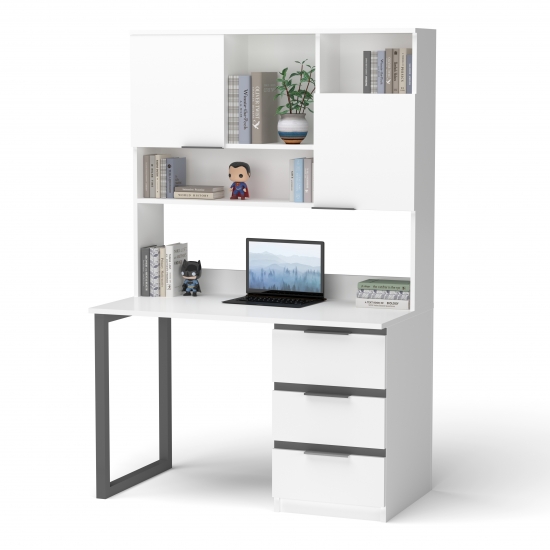 Стіл Auto Ауді з надбудовою Сірий 2