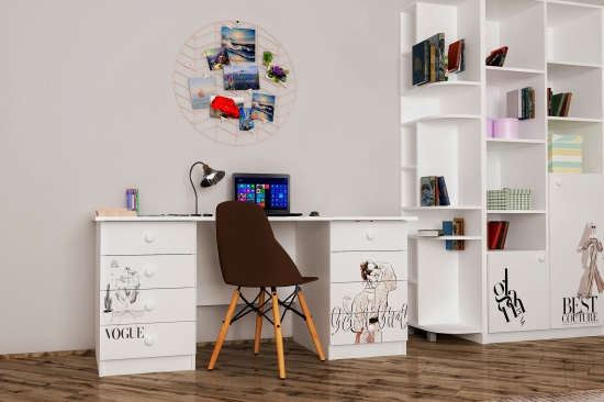 Стіл з двома тумбами 