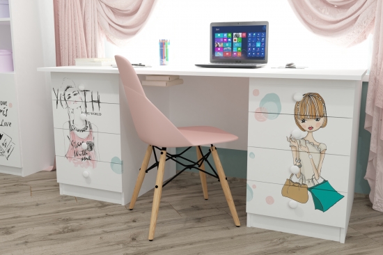 Стіл з двома тумбами 