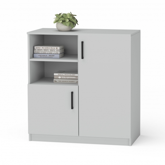 Комод каскад сірий