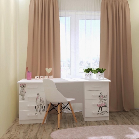 Стіл з двома тумбами 