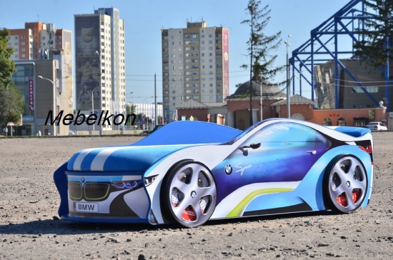 Кроватка машина БМВ space круиз Фото №3