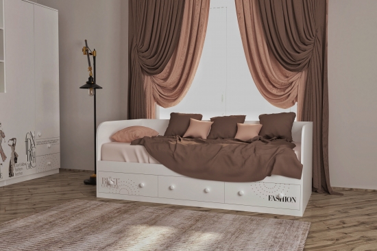 Ліжко для дівчинки 