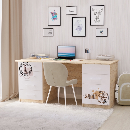 Стіл з двома тумбами 