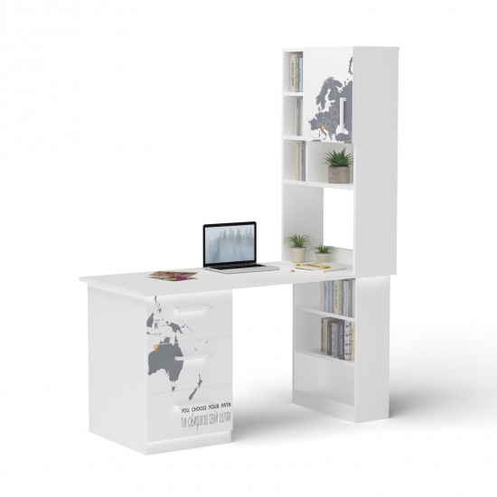 Стіл з кутовою надбудовою Teenstyle