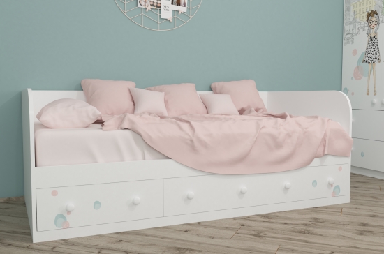 Ліжко для дівчинки 
