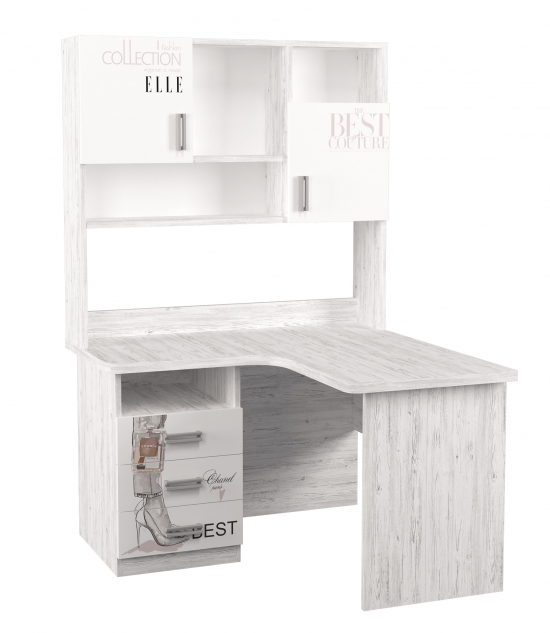 Стіл кутовий з надбудовою 