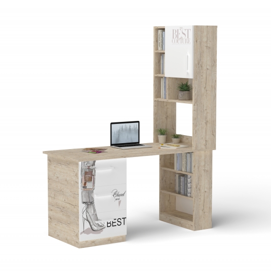 Стіл з кутовою надбудовою 